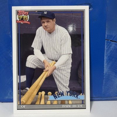 2026 Topps Series 2 Babe Ruth 1991 Topps #91B2-50 New York Yankees