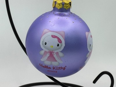 HELLO KITTY CHRISTMAS ORNAMENT AVON EXCLUSIVE VINTAGE SANRIO 2003
