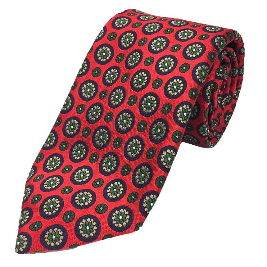 Vente GUCCI cravate fleur rouge homme vêtements accessoires neuf ancien aq9243