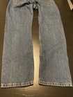 Levis 505 Jeans Mens 30x30 Blue Denim Straight Leg Medium Wash Classic Style — photo 5