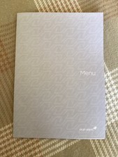 Virgin Atlantic Premium Menu - October 2026 - Las Vegas to Heathrow