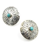 Southwest Sterling Turquoise Red Coral Stud Dangle Earrings Lot of 5 #S5322-2 — photo 3