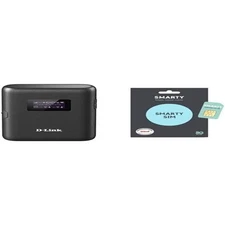 D-Link DWR-933 4G+ LTE-Advanced Cat 6 Wi-Fi Hotspot, 300 Mbps, Portable, Battery