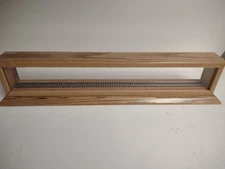 Model Train Display Case HO Scale, Oak!