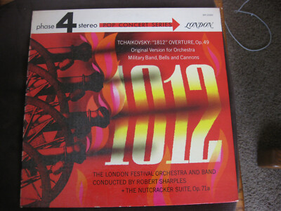 Tchaikovsky ''1812'' Overture Op. 49 + The Nutcracker Suite, Op. 71a (1963) vg+/M-