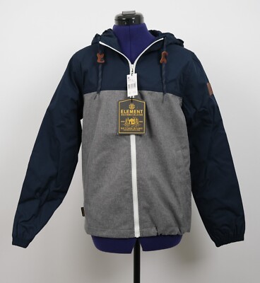 Element Alder Light Size S Jacket Men's Blue and Gray #72B1