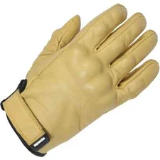 Spada Wyatt CE Touring Leather Motorcycle Motorbike Gloves - Tan Large