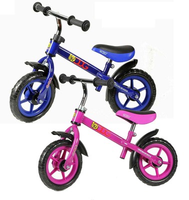 BICI SENZA PEDALI PER BAMBINI BICICLETTA BICI REGOLABILE BIMBI ROSA O BLU  924/5 | eBay