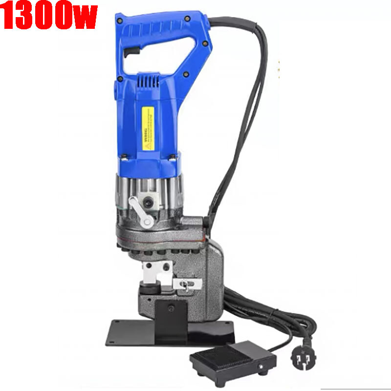 Buy 1300W Portable Electric Hydraulic Punching Machine Angle Steel