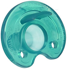 green hospital binky