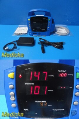 2006 GE Procare DPC420N-EN Patient Monitor W/ Leads, Adapter & Clamp ~ 35144