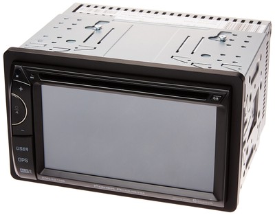 Pdn621hb Double Din Dvd/cd/am/fm/mp3/mp4 Bluetooth Navigation Receiver With 6.2''