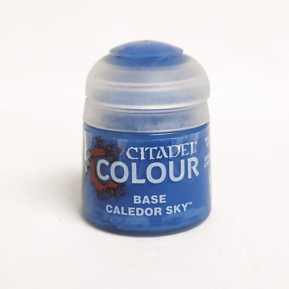 Peinture Citadel Colour Kantor Blue 12ml (Base) - Games Workshop, Pot Neuf, Pour Warhammer Et Figurines