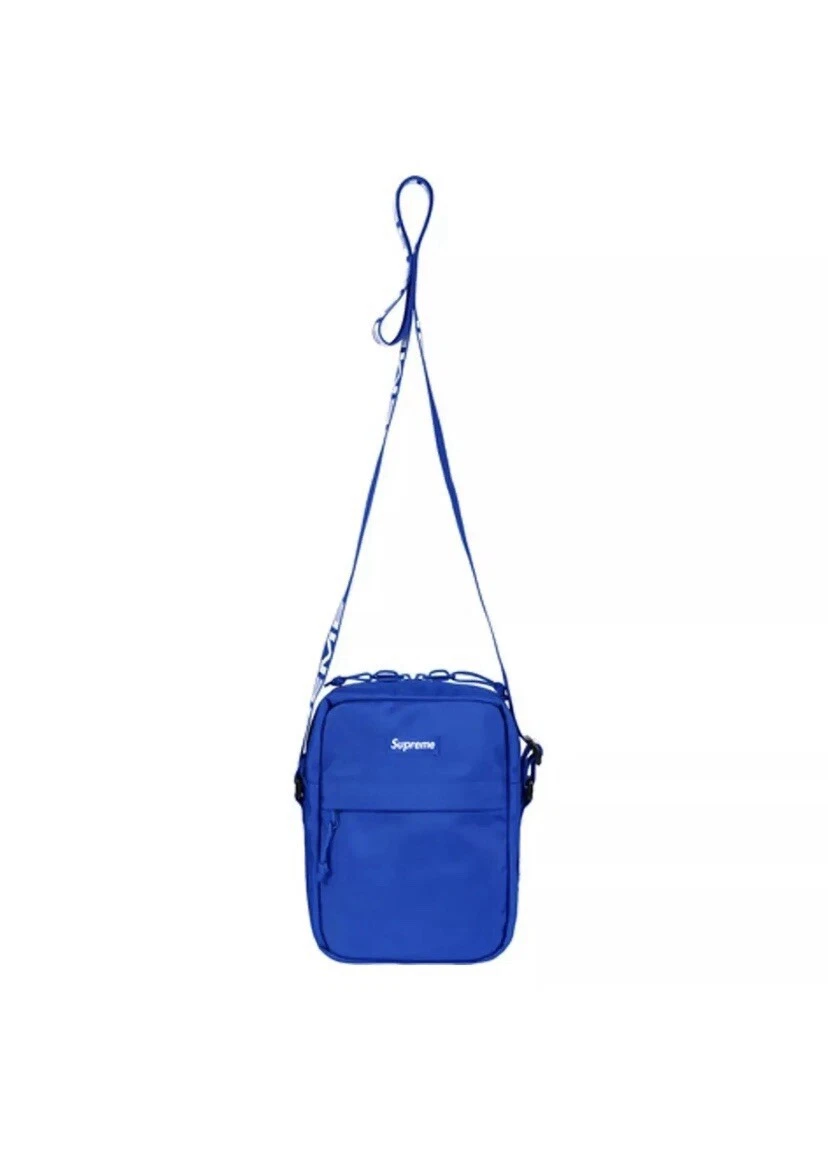 Sac à bandoulière neuf NYC bleu Supreme SS18 envoi rapide