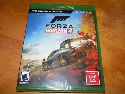 FORZA HORIZON 4 MICROSOFT XBOX ONE 1 EXCLUSIVE Race Racing Game NEW & SEALED
