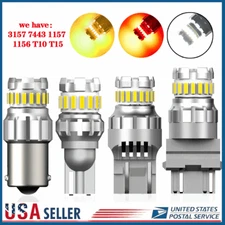 CANBUS LED Turn Signal Light Bulb Anti Hyper Flash 3156/3157/7440/7443/1156/1157