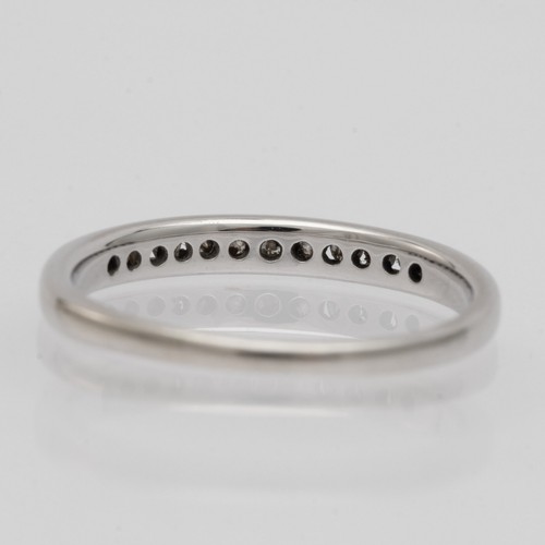 10ct White Gold Diamond Wedding Band Ring by Michael Hill - Size: L ~ RRP: $899 - Picture 5 of 10