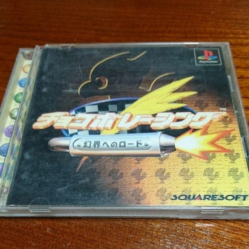 PlayStation1 PS1 CHOCOBO RACING Video game software Japanese ver. Retro USED