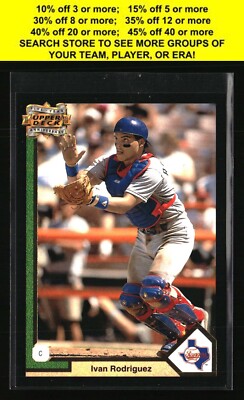 Texas Rangers Baseball Cards All Eras - You Pick - Part 1 | eBay