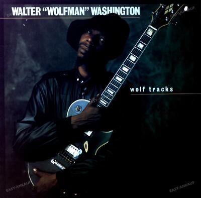 Walter ''Wolfman'' Washington - Wolf Tracks LP (VG/VG) .