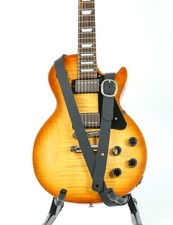 Thin Buckle Guitar Strap Thick Leather