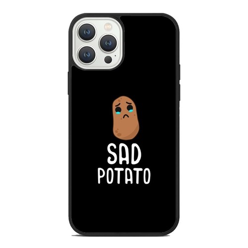 Sad Potato Cartoon For iPhone SE XS XR Max 5 6 7 8 Plus Anti scratch Cover - Picture 3 of 25