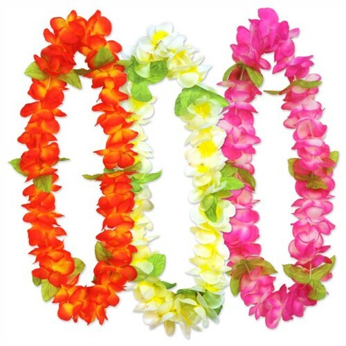 Hawaiian Luau Tiki Lei Assorted Hawaiian Luau Tiki Lei Assorted