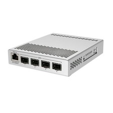 MIKROTIK Cloud Router Switch 1x GLAN 4x SFP+ RouterOS L5 (CRS305-1G-4S+IN)