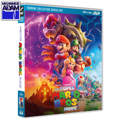 THE SUPER MARIO BROS. MOVIE  BLU-RAY 3D (REGION FREE) US SELLER