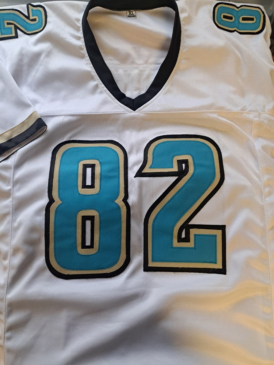 Jimmy Smith Jacksonville Jaguars Signed White Jersey XL Autograph