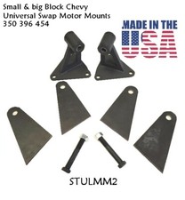 Steel Motor Mount Kit Fit For Chevy Engines Bbc Sbc 350 396 454 Pair