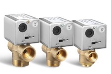 Vanne de zone motorisée Valemo, 3 voies, DN15/DN20/DN25, 230V, sans microswitch