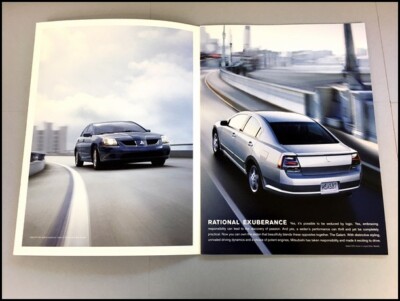 2006 Mitsubishi Galant 22-page Original Car Sales Brochure Catalog