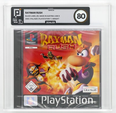 Playstation 1 Rayman Rush Pixel 80 NO VGA Ps1 UKG