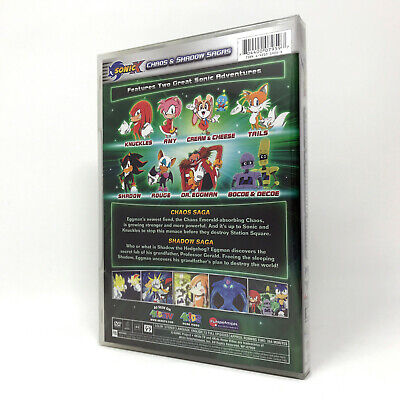 Sonic X Pure Chaos DVD New Sealed