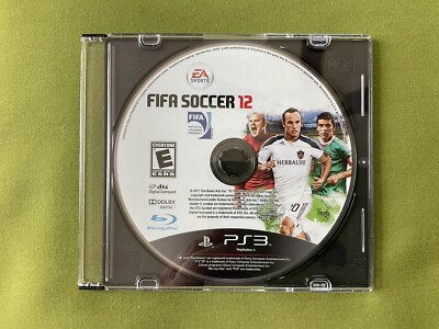 FIFA Soccer 12 PS3 Playstation 3 Blu Ray Game Disc w/Case GOOD Tested