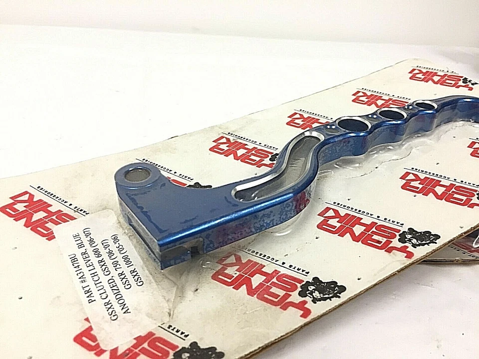 NEW Anodized Brake & Clutch Levers Blue For Suzuki 2006 2007 GSXR600 GSXR750 * - Image 4 of 4