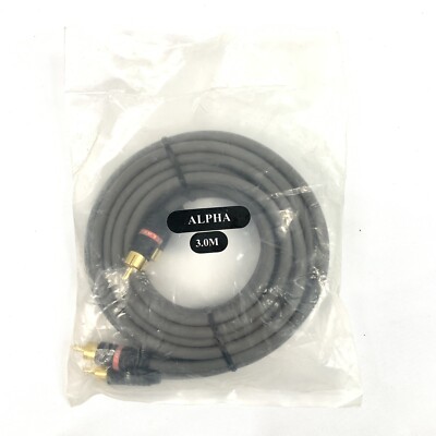 Revelation Alpha 3 Meters Audio Interconnect High Performance Analog Audio