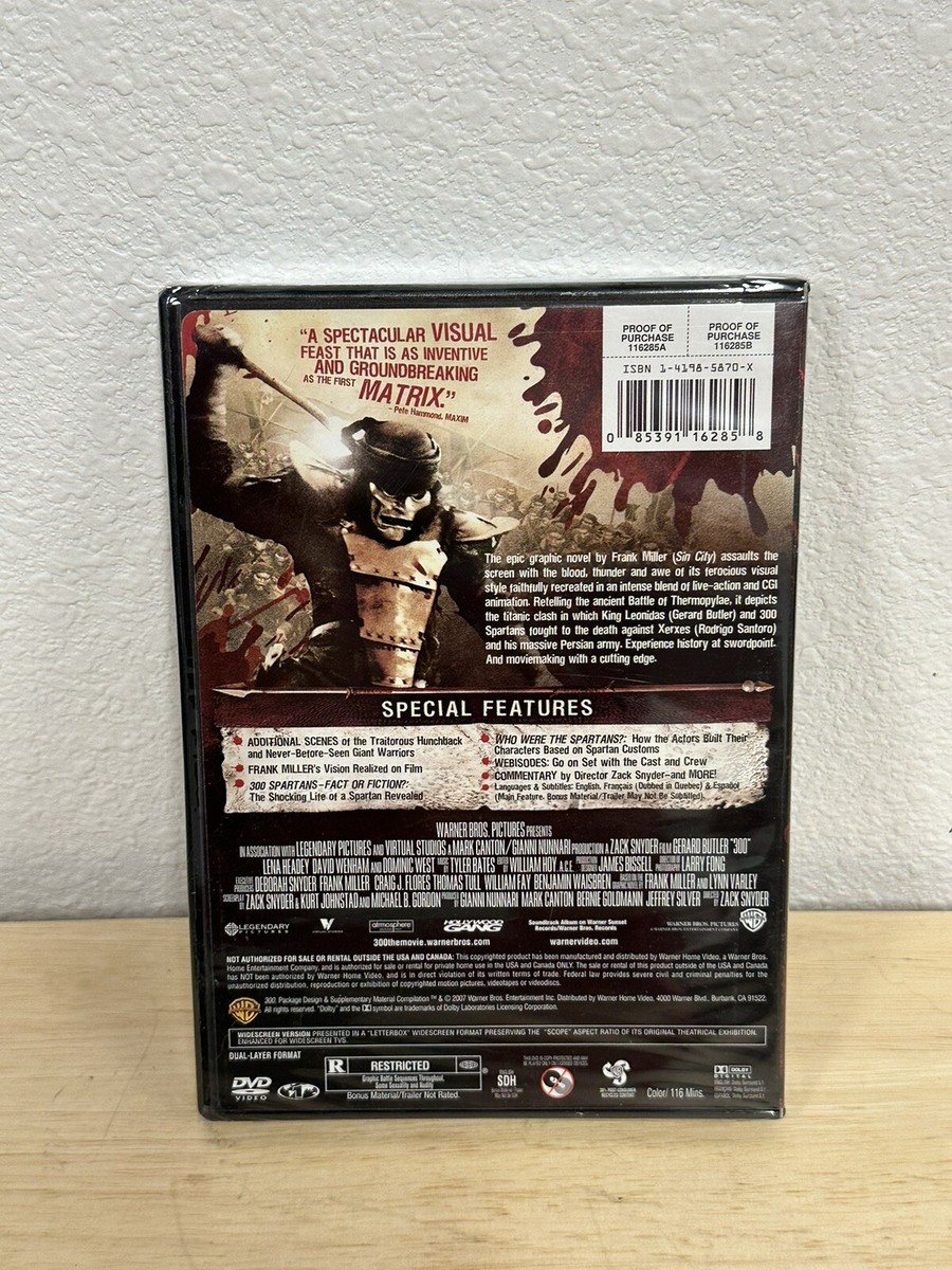 洋画・外国映画 300 Two-Disc Edition DVD Amazon.com: 300 (Two-Disc Special Edition) : Frank Miller