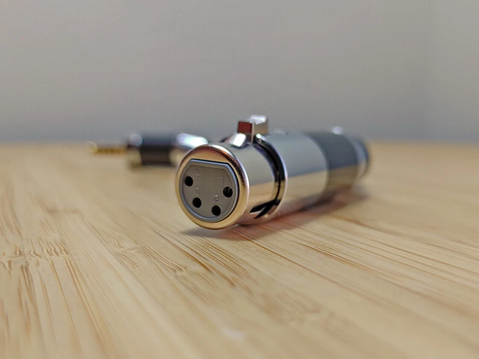 Adaptador de cable de audio equilibrado GSAudioCables 4,4 mm TRRS TRRS a 4 pines XLR hembra Foto 4 de 4