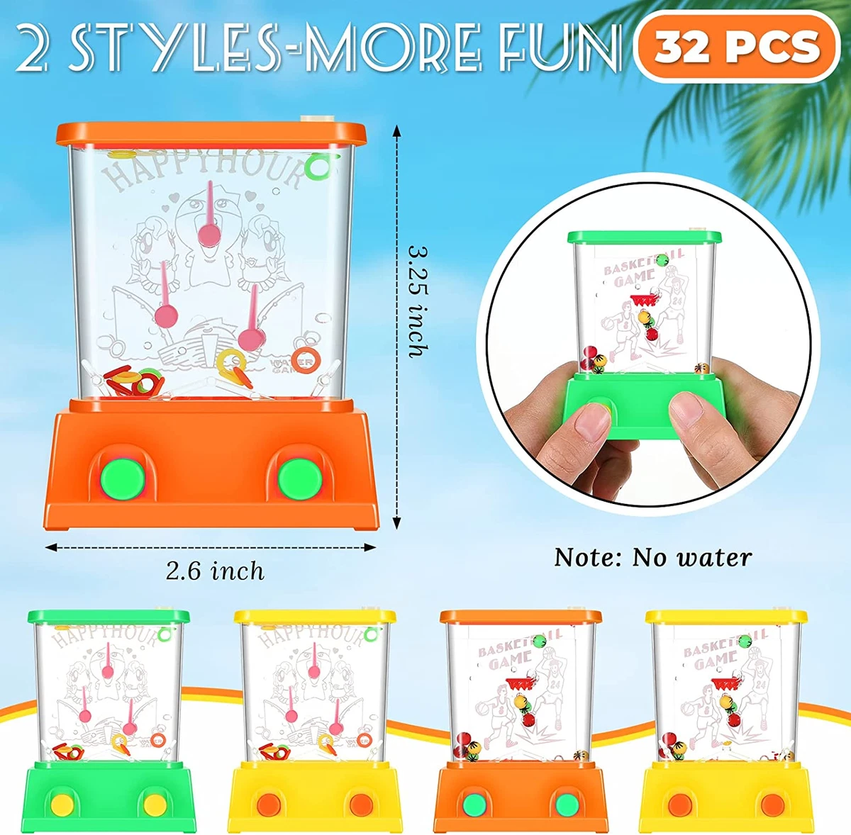 Handheld water arcade games outlet