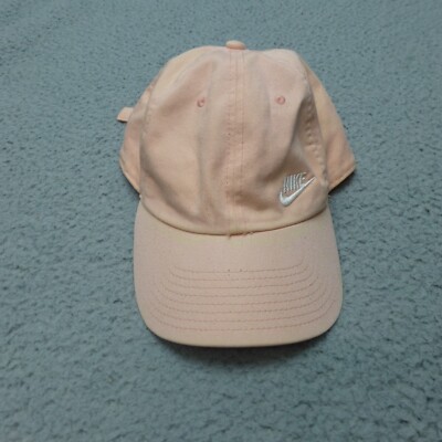 Nike Hat Cap Mens One Size Peach Heritage86 Strapback Adjustable