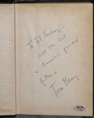 Tom Meany "The Boston Red Sox HOF" Signed Autographed Book HC/DJ PSA Rare Auto - Picture 4 of 8