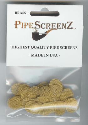 Half Inch (1/2'') 100+ Count BRASS Pipe Screens 0.500'' (12.7 mm) Made in USA!
