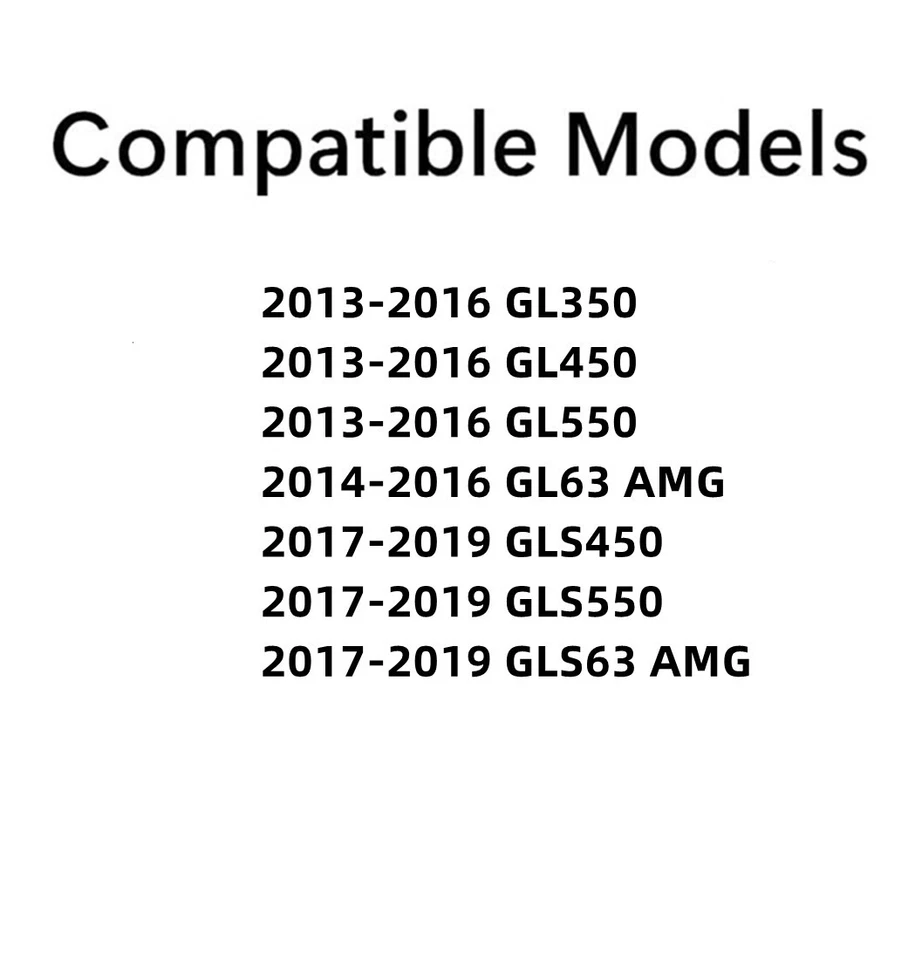 Fits Mercedes Benz GL & GLS Series Back Window Glass Rear Heated - Image 3 of 4