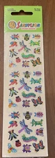 Vintage SANDYLION Prismatic Stickers Insects Bugs Rare HTF 1 Sheet NEW Sealed ✨