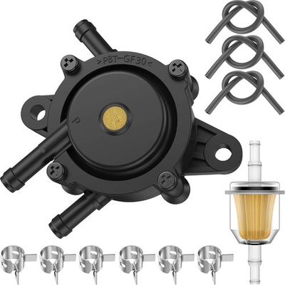 #ad #ad Fuel Pump for Briggs and Stratton 808492 808656 Mikuni: Pulse Vacuum Lawn Mower $23.99