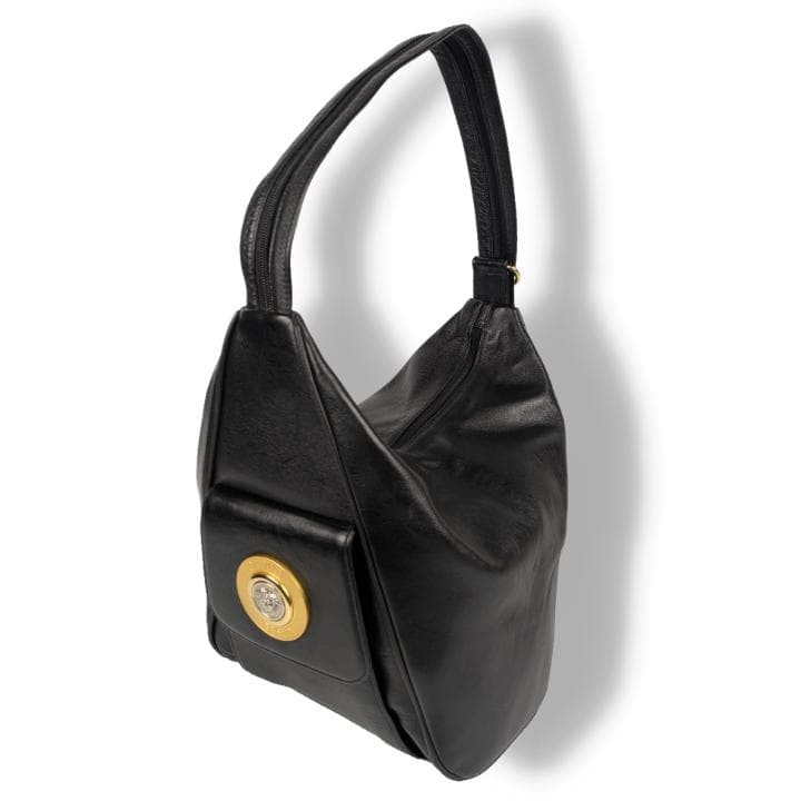 Versace 3-Way Leather Rucksack & Shoulder Bag Used thumbnail 2