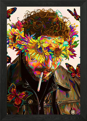 Post Malone Gerahmtes Wandbild Poster Leinwanddruck Bild
