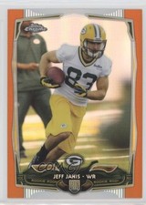 2014 Topps Chrome Retail Orange Refractor Jeff Janis #192 0dk